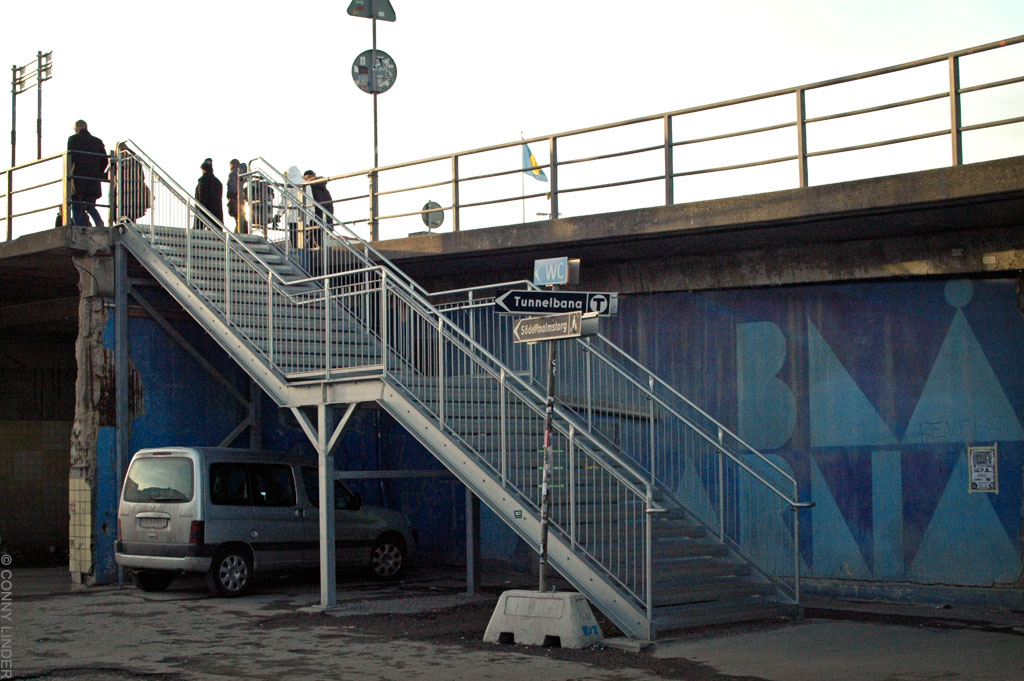 Trappor runt Slussen