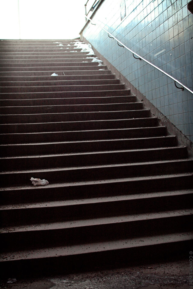Trappor runt Slussen