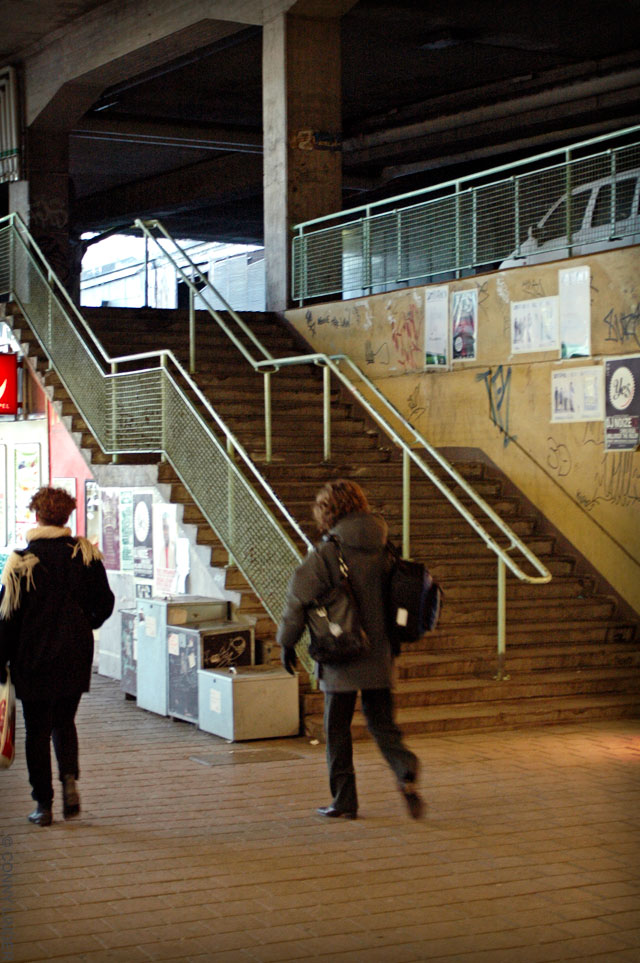 Trappor runt Slussen