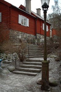 Skeppargränd från Lotsgatan.